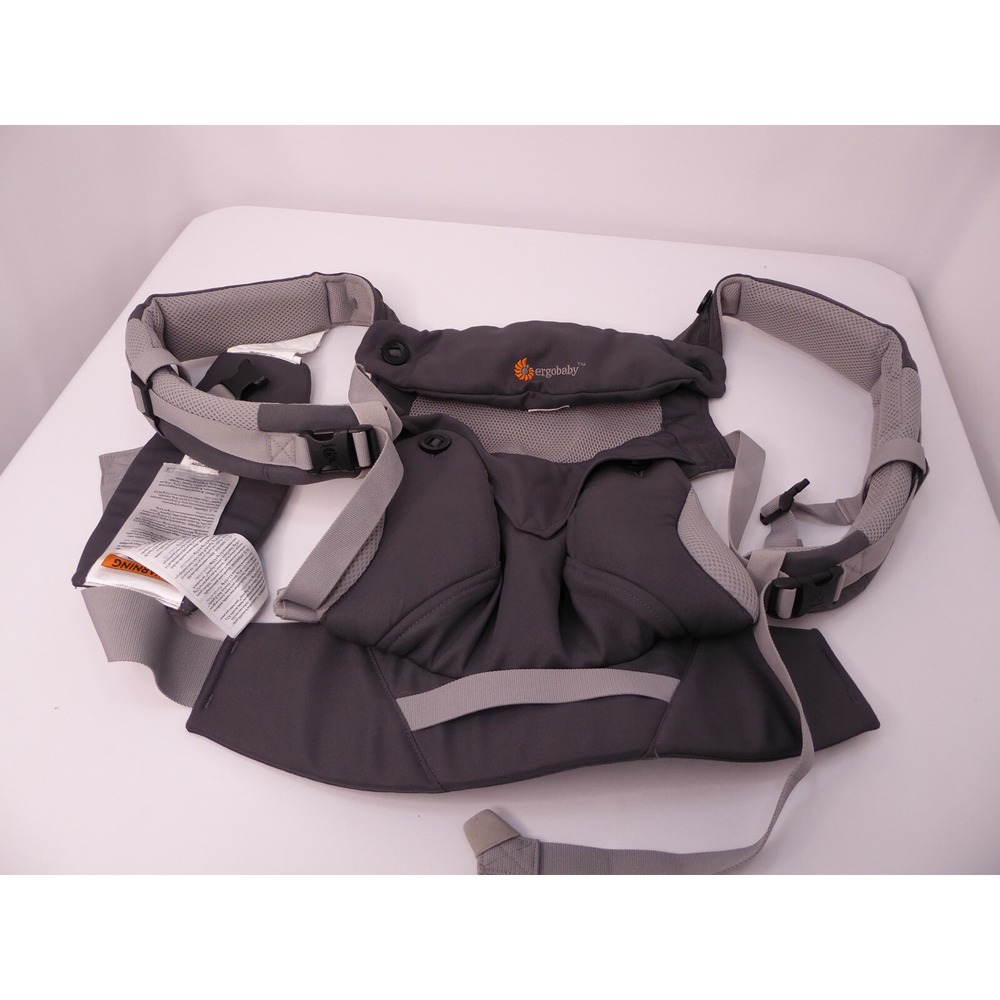 Ergobaby 363 Cool Air Infant Backpack Carrier Carbon Grey